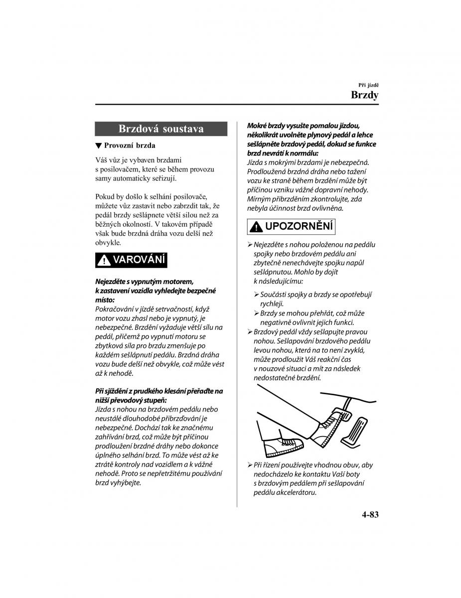 Mazda CX 5 II 2 navod k obsludze / page 254