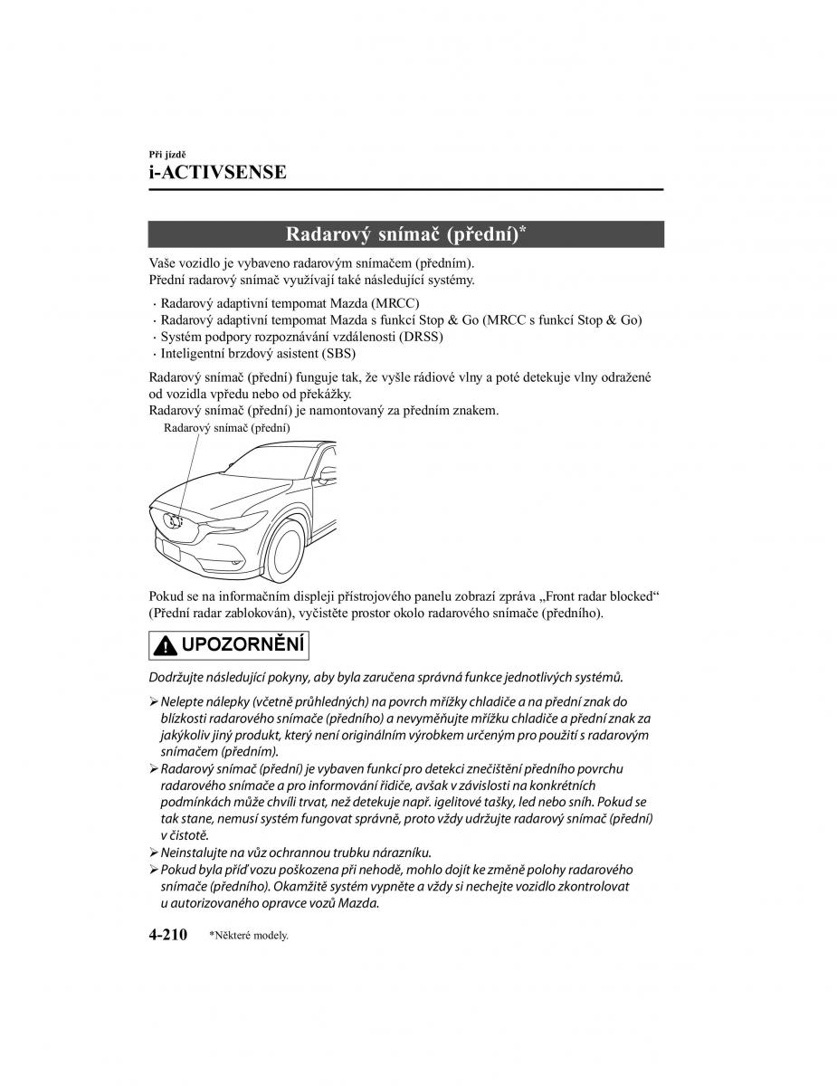 Mazda CX 5 II 2 navod k obsludze / page 381