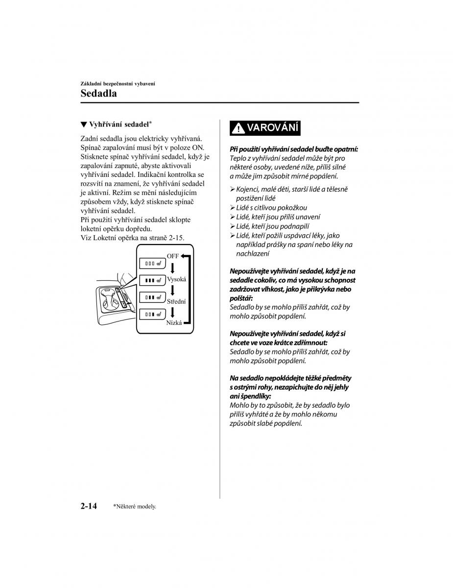 Mazda CX 5 II 2 navod k obsludze / page 39