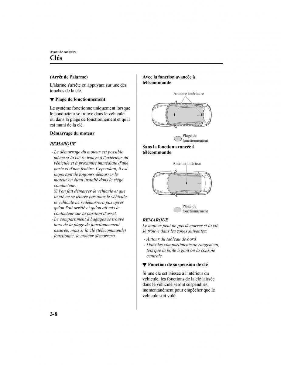 Mazda CX 5 II 2 manuel du proprietaire / page 98