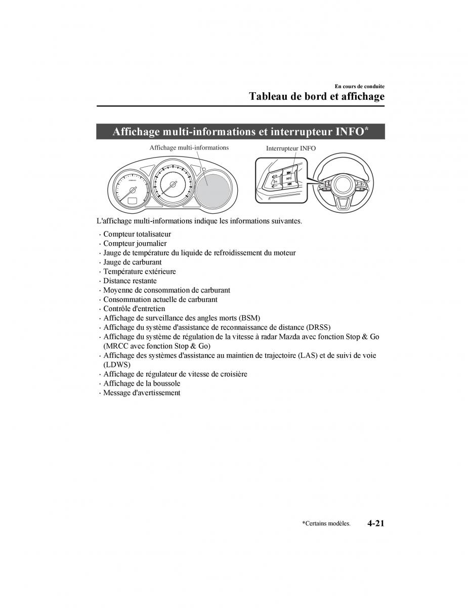 Mazda CX 5 II 2 manuel du proprietaire / page 181