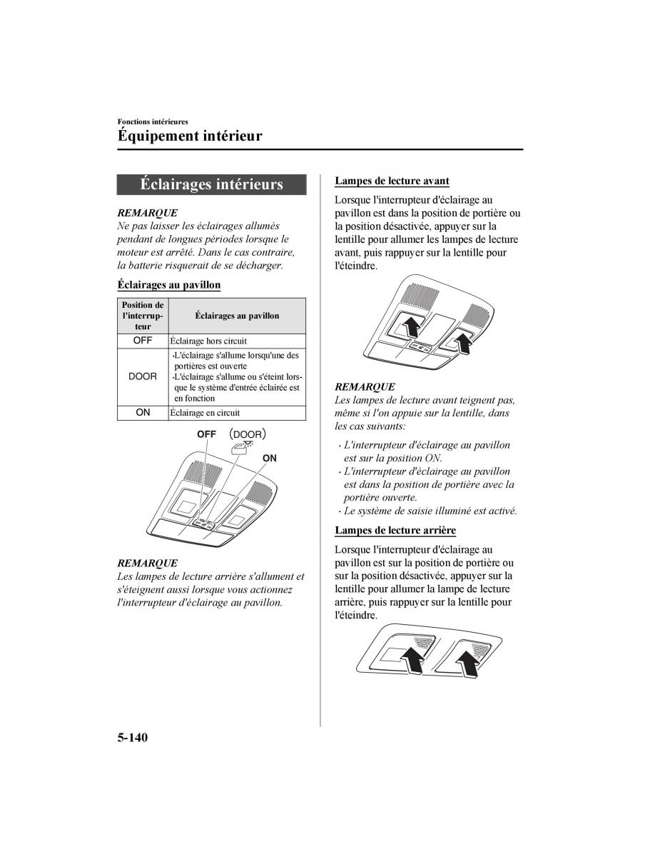 Mazda CX 5 II 2 manuel du proprietaire / page 488