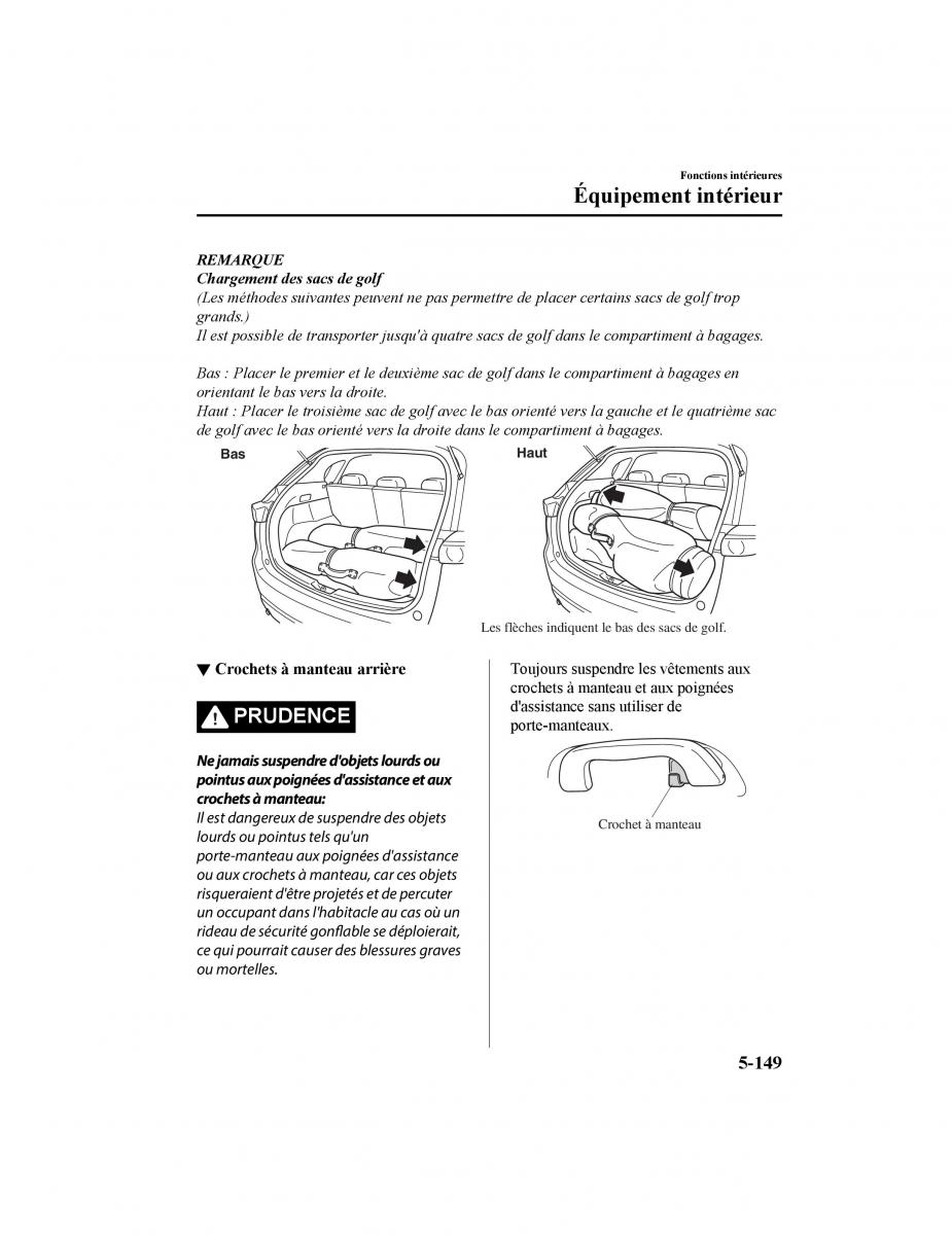 Mazda CX 5 II 2 manuel du proprietaire / page 497