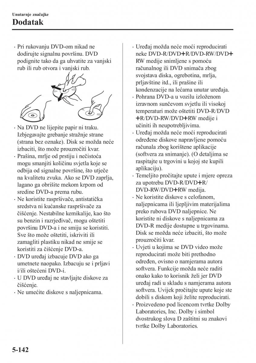 Mazda CX 5 II 2 vlasnicko uputstvo / page 542