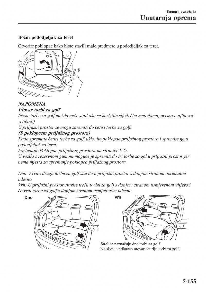 Mazda CX 5 II 2 vlasnicko uputstvo / page 555