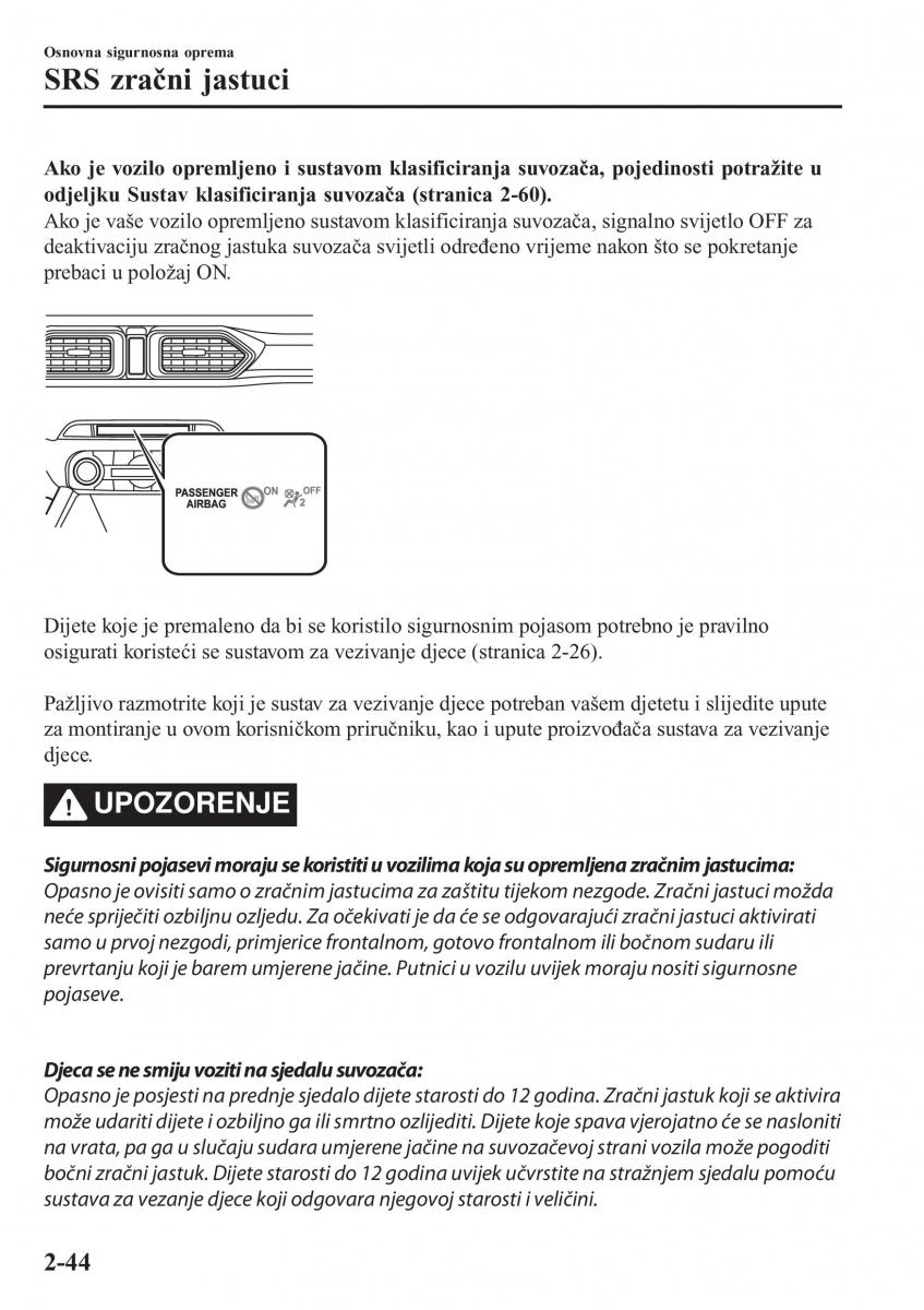 Mazda CX 5 II 2 vlasnicko uputstvo / page 64