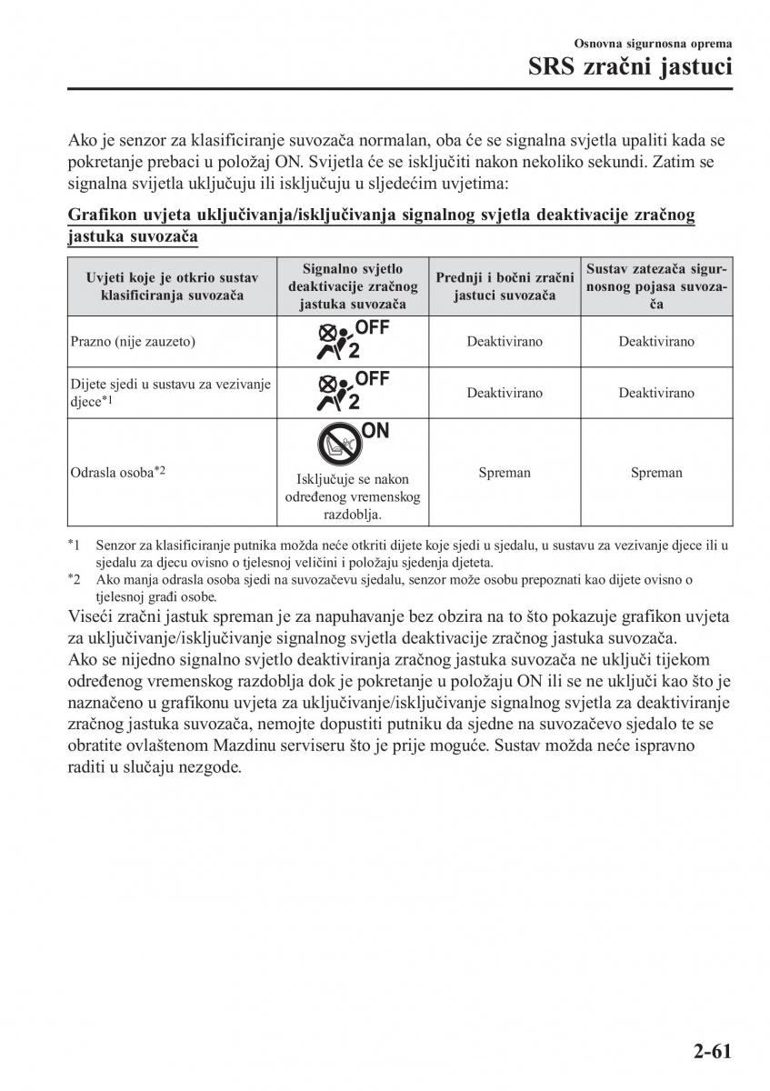 Mazda CX 5 II 2 vlasnicko uputstvo / page 81