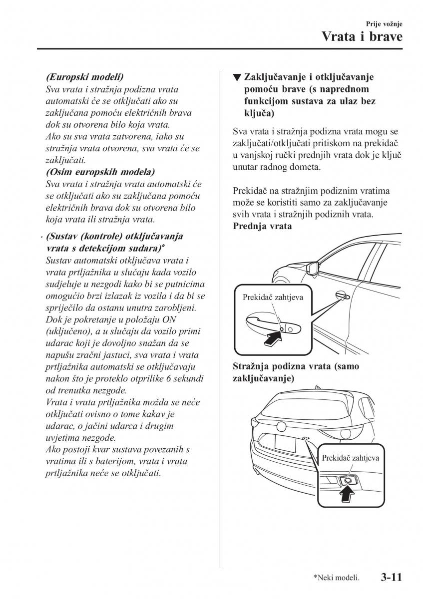 Mazda CX 5 II 2 vlasnicko uputstvo / page 97