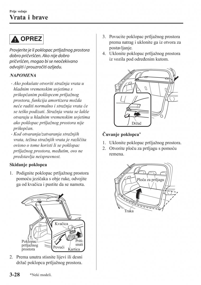 Mazda CX 5 II 2 vlasnicko uputstvo / page 114