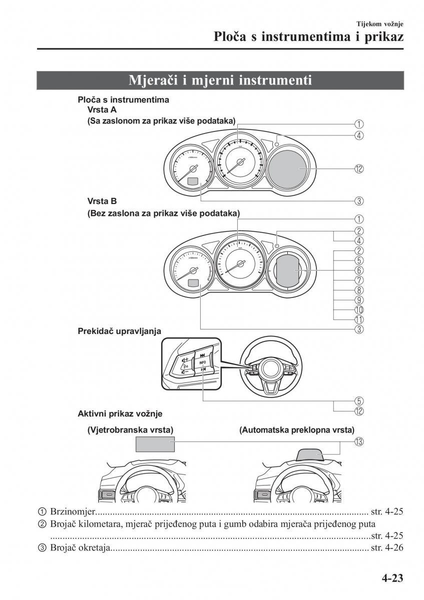 Mazda CX 5 II 2 vlasnicko uputstvo / page 179