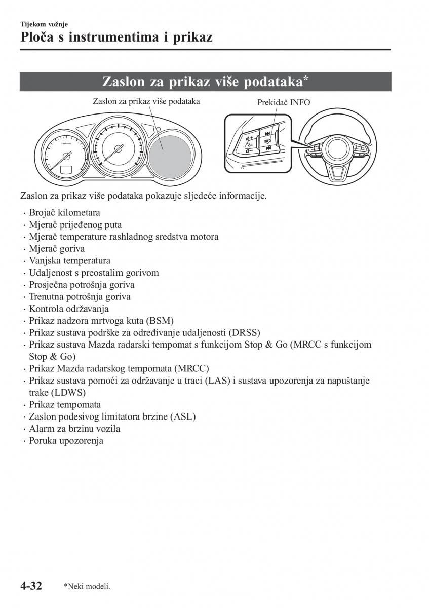 Mazda CX 5 II 2 vlasnicko uputstvo / page 188