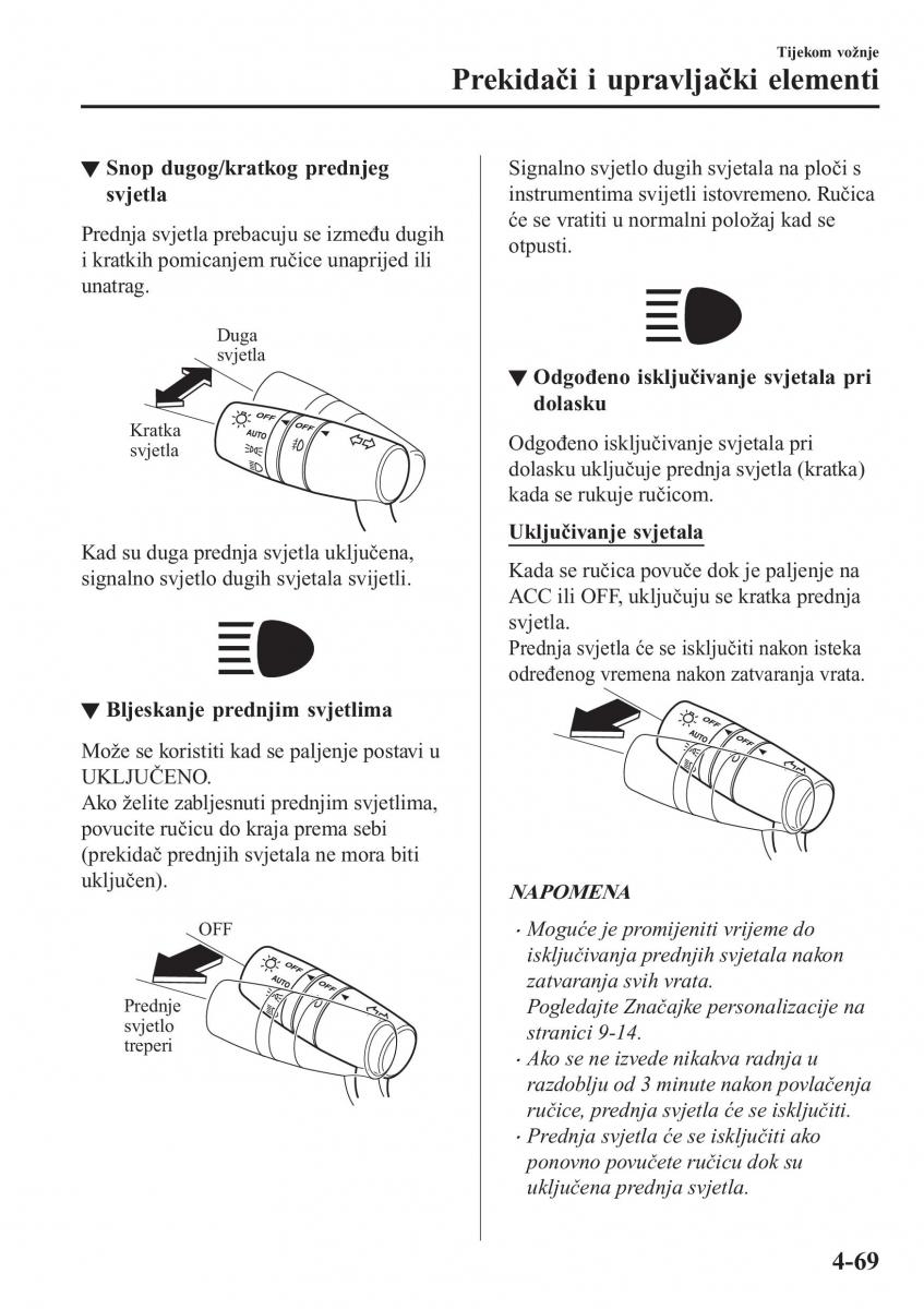 Mazda CX 5 II 2 vlasnicko uputstvo / page 225