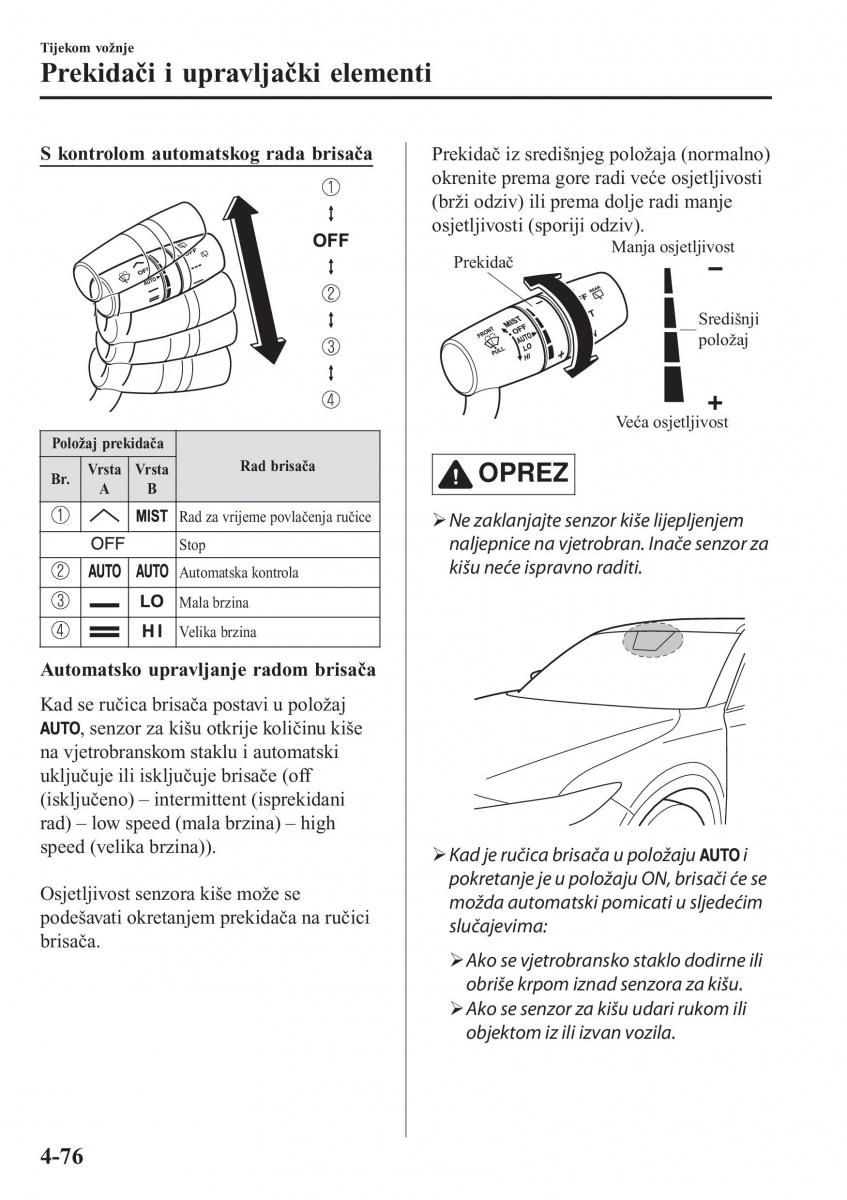 Mazda CX 5 II 2 vlasnicko uputstvo / page 232