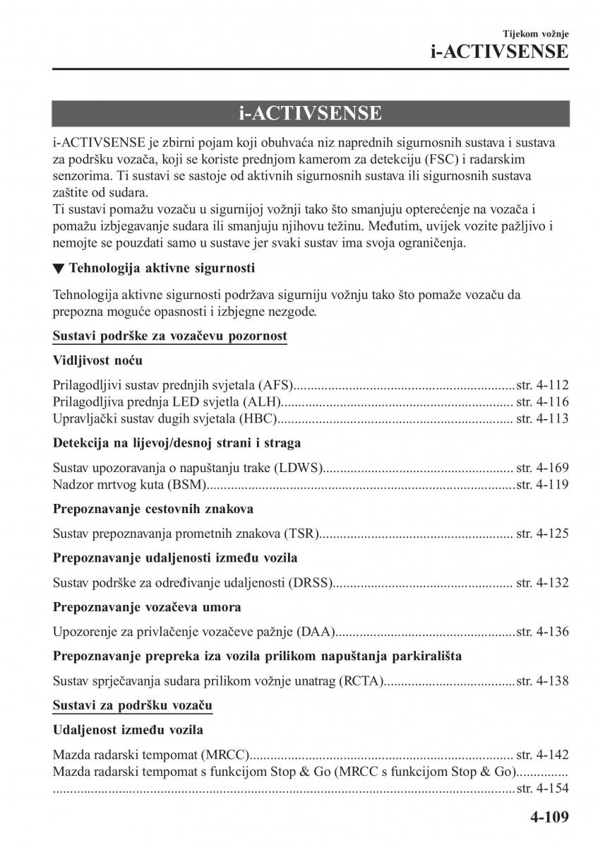 Mazda CX 5 II 2 vlasnicko uputstvo / page 265