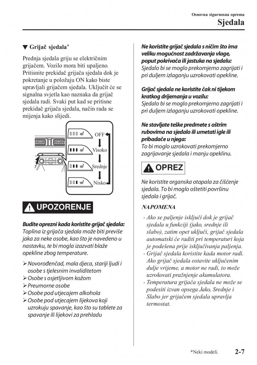 Mazda CX 5 II 2 vlasnicko uputstvo / page 27