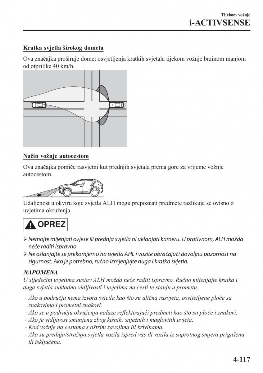 Mazda CX 5 II 2 vlasnicko uputstvo / page 273