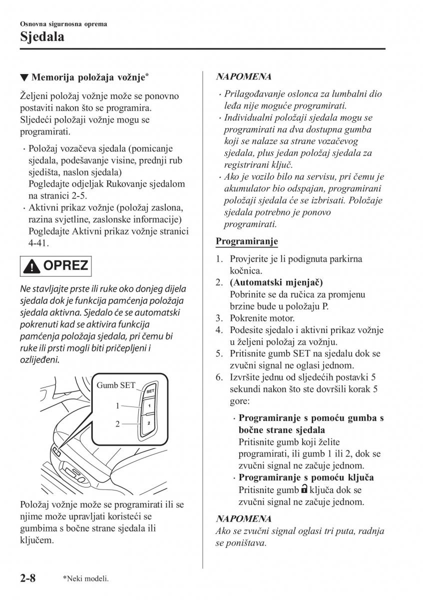 Mazda CX 5 II 2 vlasnicko uputstvo / page 28