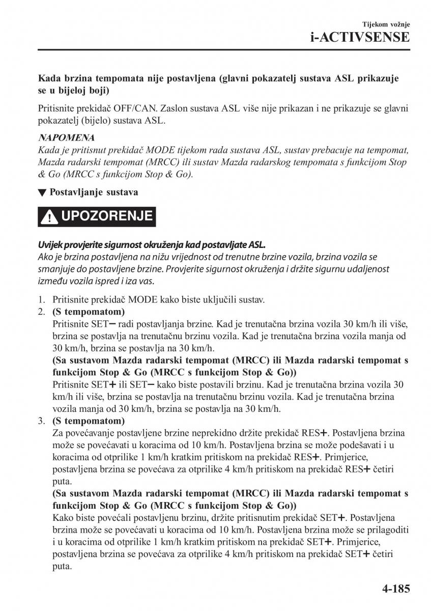 Mazda CX 5 II 2 vlasnicko uputstvo / page 341