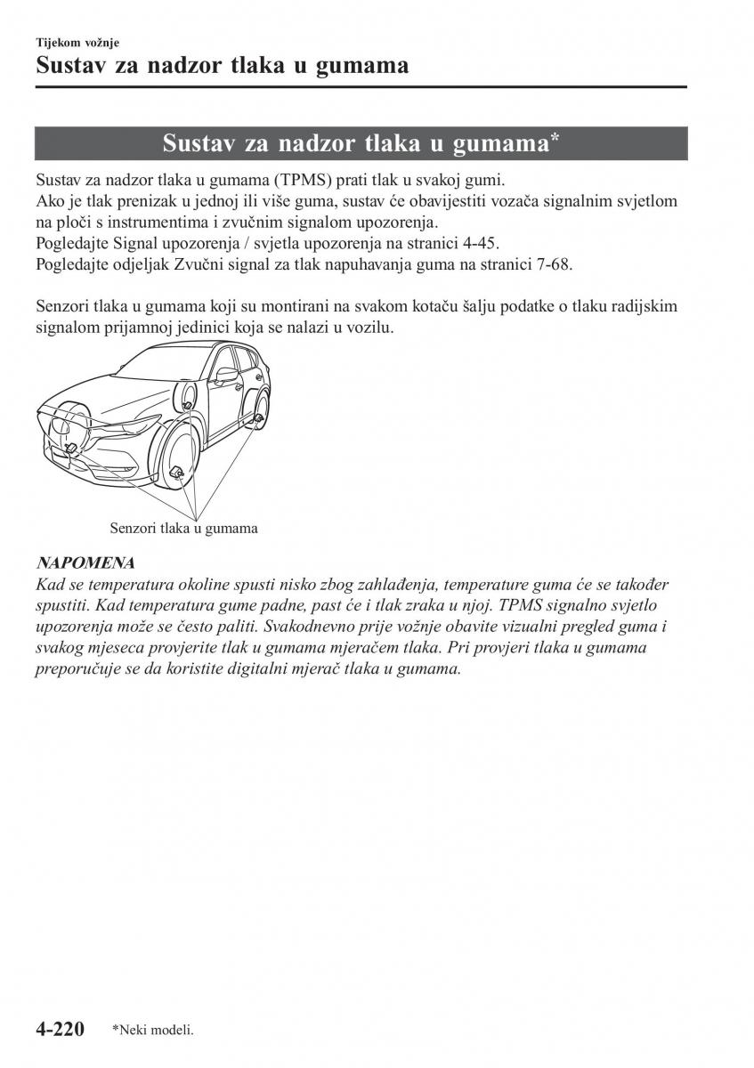 Mazda CX 5 II 2 vlasnicko uputstvo / page 376