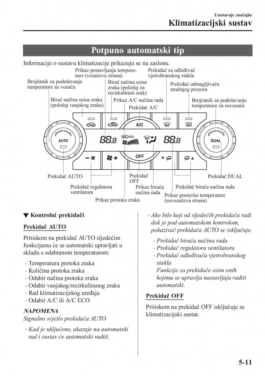 Mazda CX 5 II 2 vlasnicko uputstvo / page 411