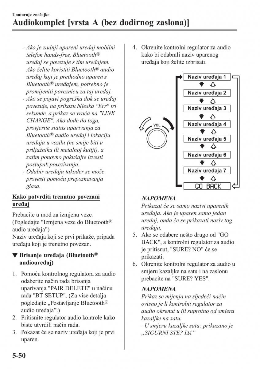 Mazda CX 5 II 2 vlasnicko uputstvo / page 450