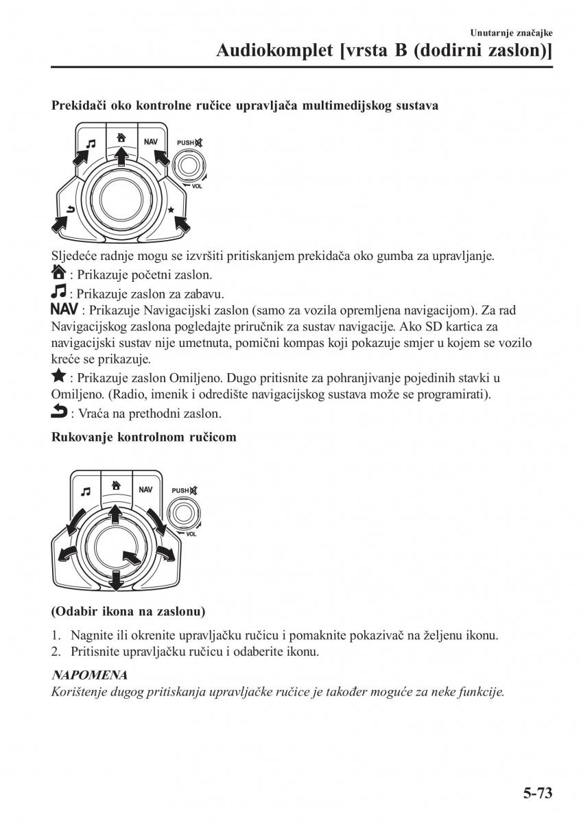 Mazda CX 5 II 2 vlasnicko uputstvo / page 473