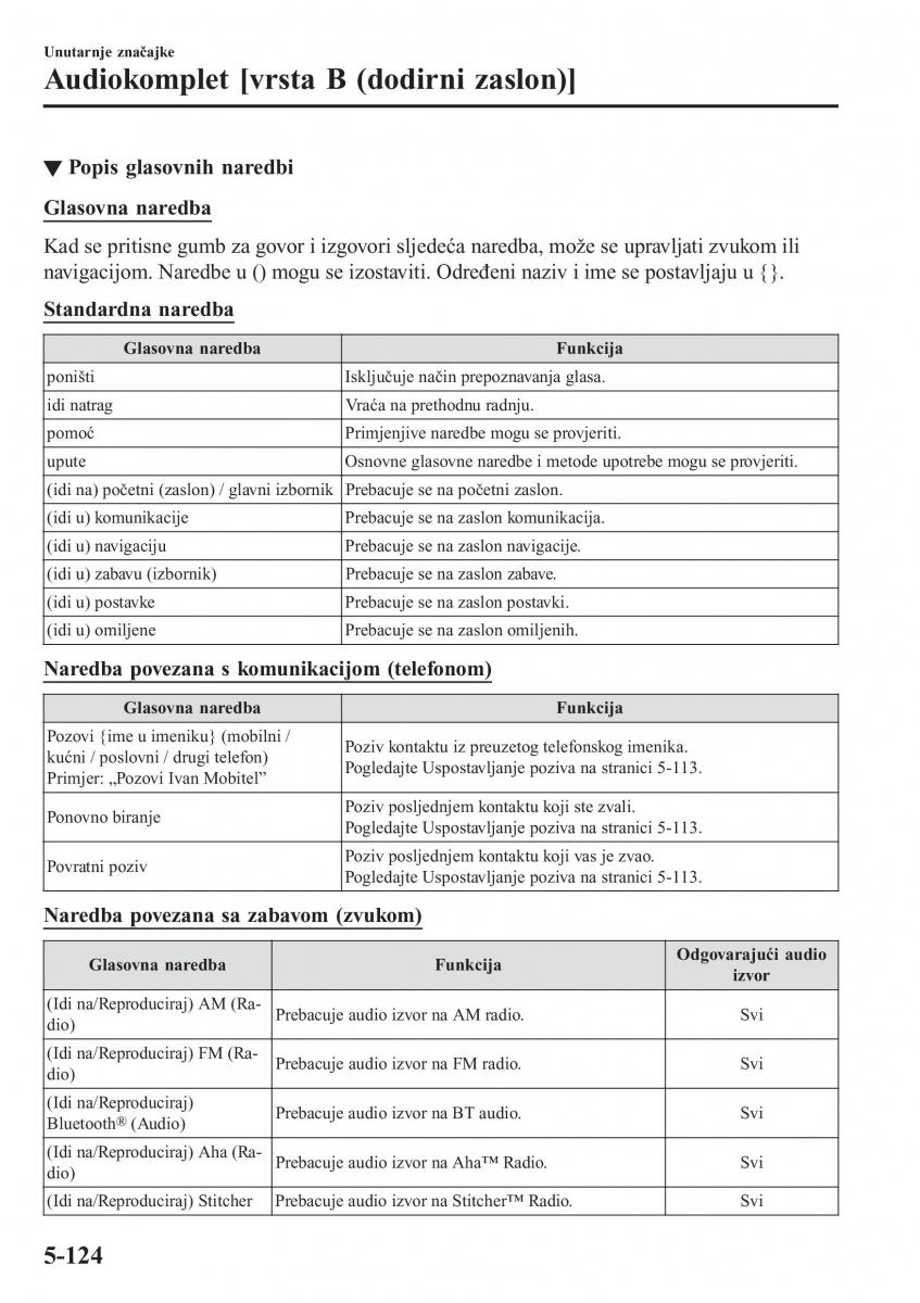 Mazda CX 5 II 2 vlasnicko uputstvo / page 524