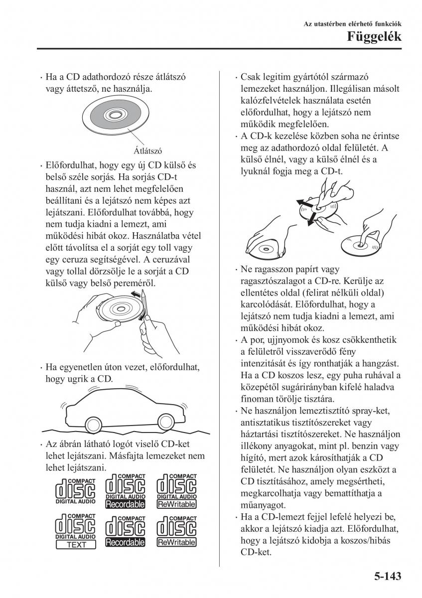 Mazda CX 5 II 2 Kezelesi utmutato / page 561