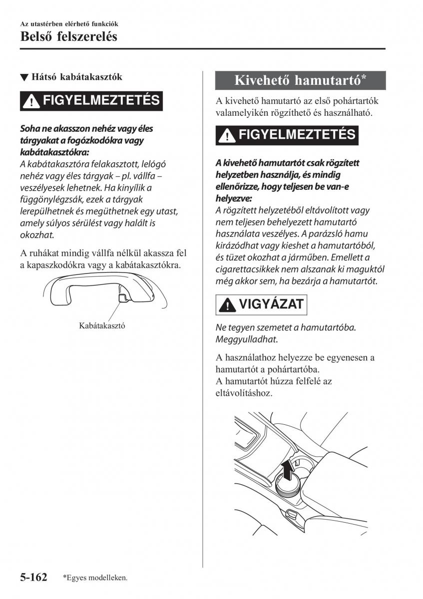 Mazda CX 5 II 2 Kezelesi utmutato / page 580