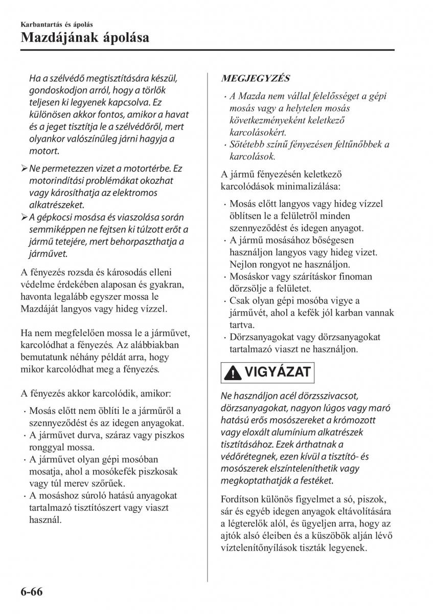 Mazda CX 5 II 2 Kezelesi utmutato / page 646