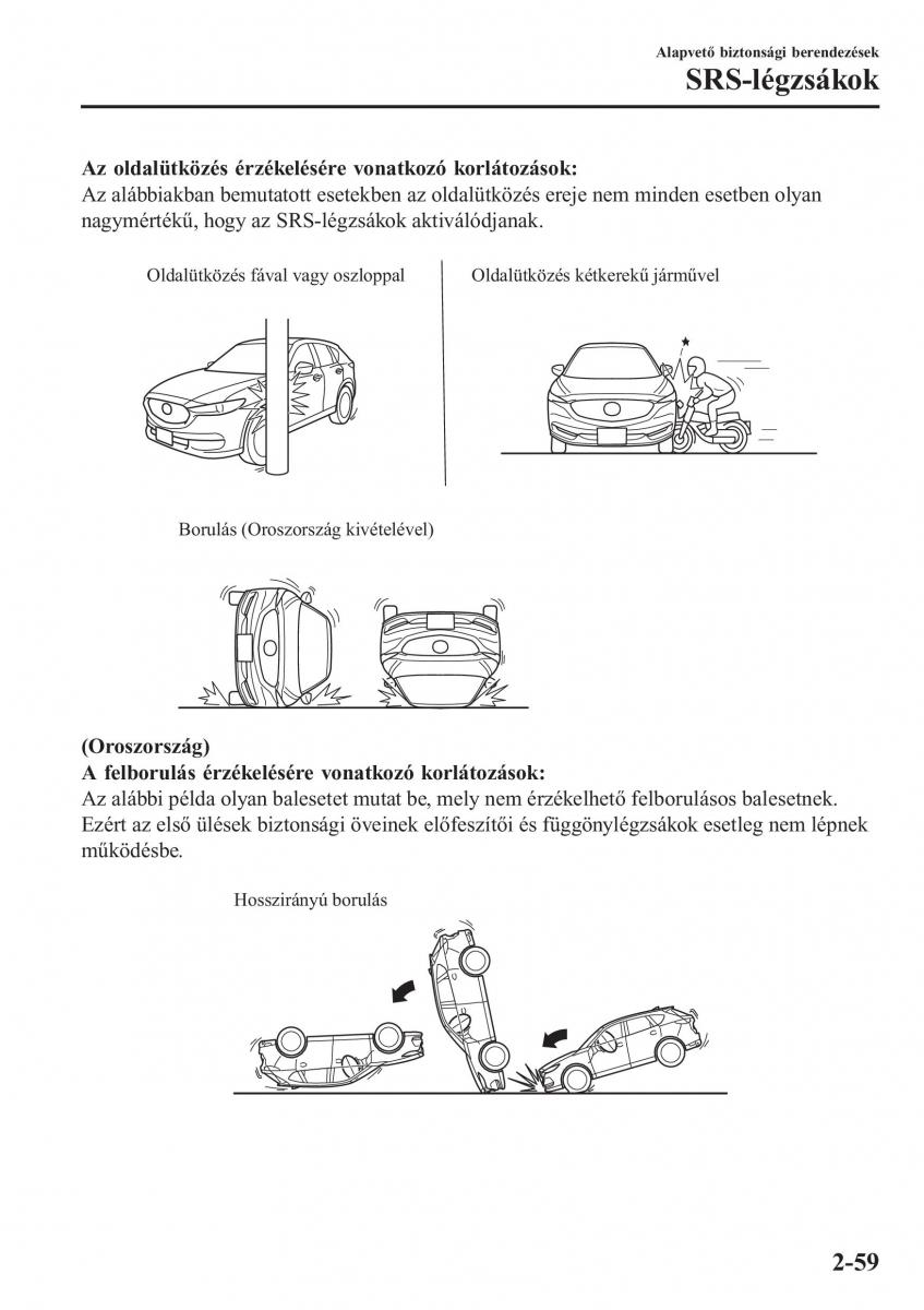 Mazda CX 5 II 2 Kezelesi utmutato / page 79