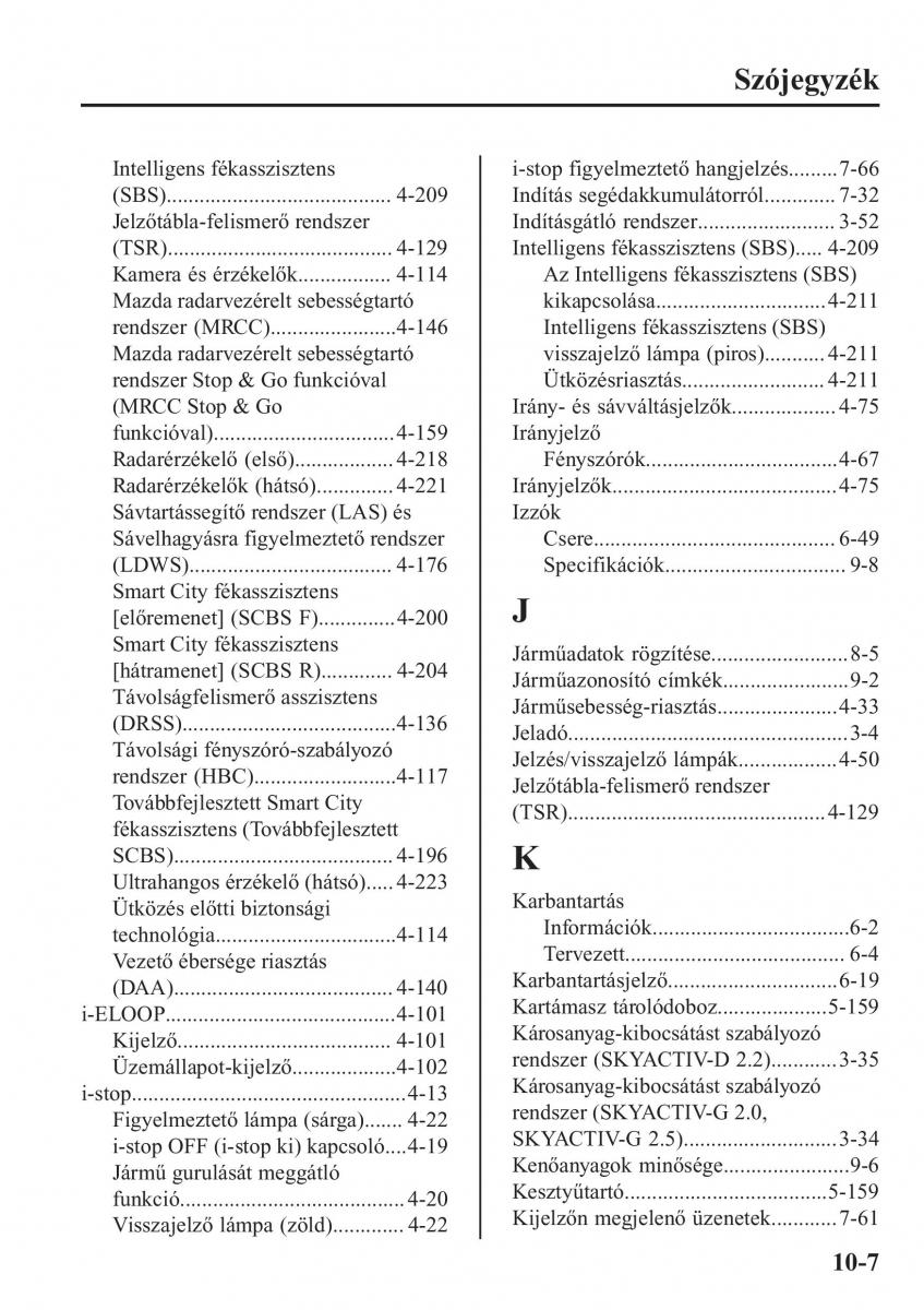 Mazda CX 5 II 2 Kezelesi utmutato / page 801