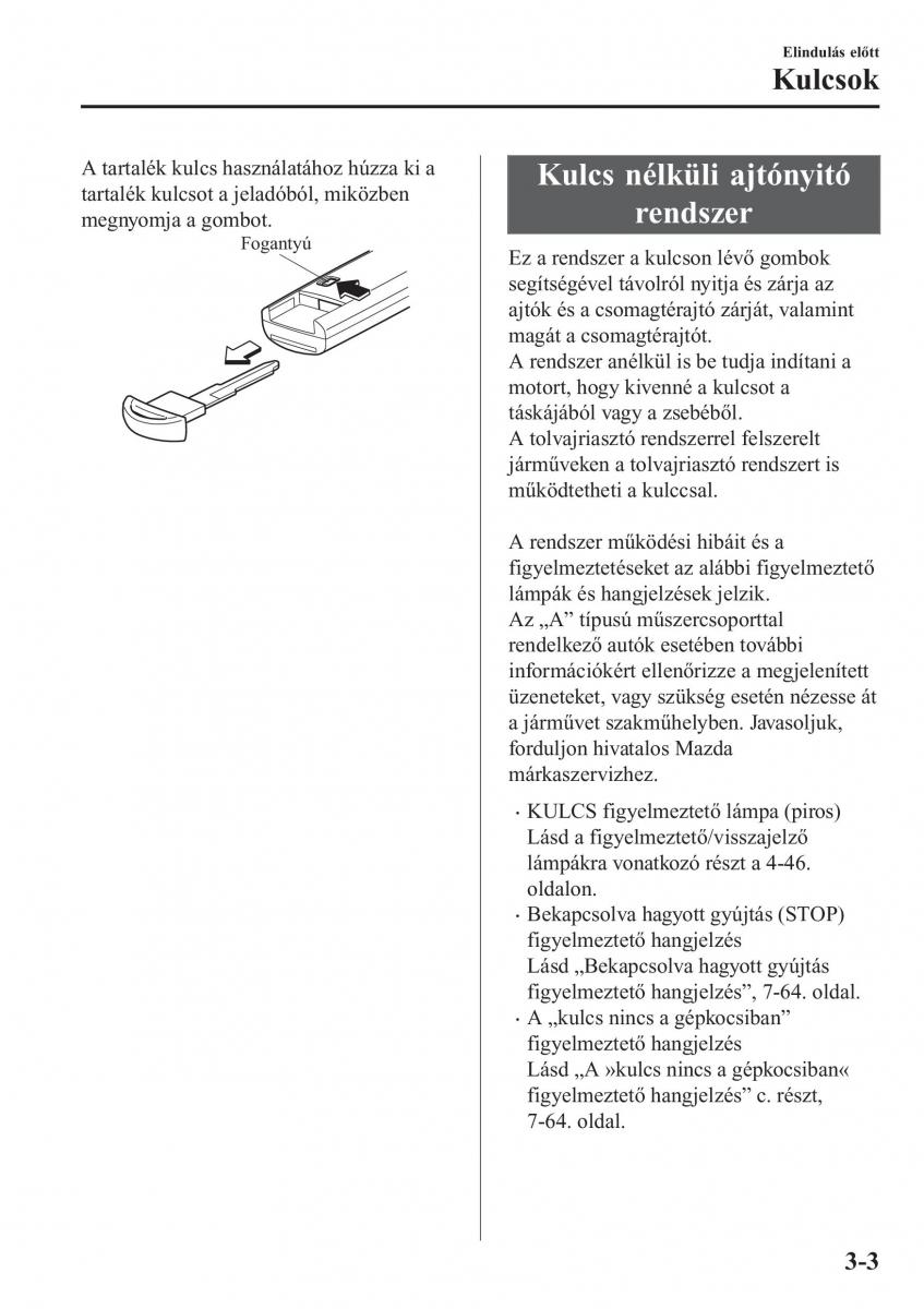 Mazda CX 5 II 2 Kezelesi utmutato / page 89