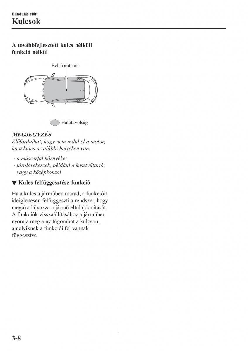 Mazda CX 5 II 2 Kezelesi utmutato / page 94