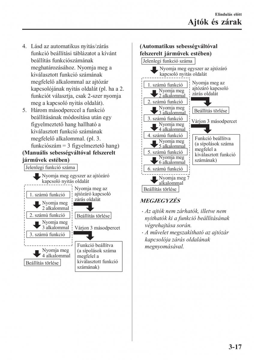 Mazda CX 5 II 2 Kezelesi utmutato / page 103