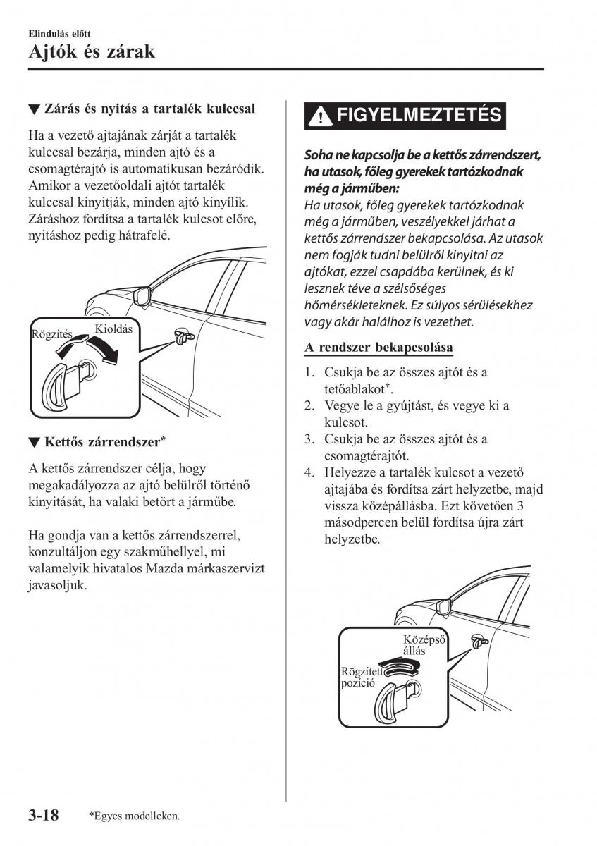 Mazda CX 5 II 2 Kezelesi utmutato / page 104