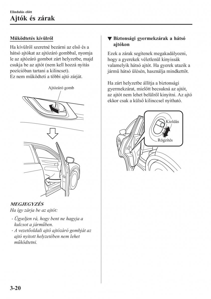 Mazda CX 5 II 2 Kezelesi utmutato / page 106