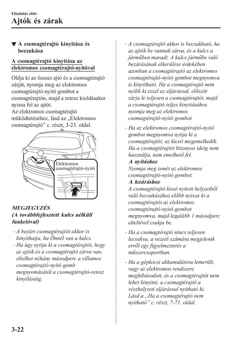 Mazda CX 5 II 2 Kezelesi utmutato / page 108