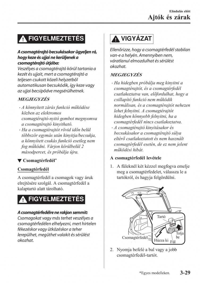 Mazda CX 5 II 2 Kezelesi utmutato / page 115