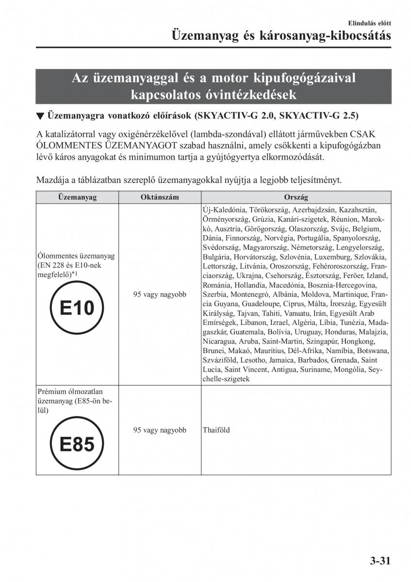 Mazda CX 5 II 2 Kezelesi utmutato / page 117