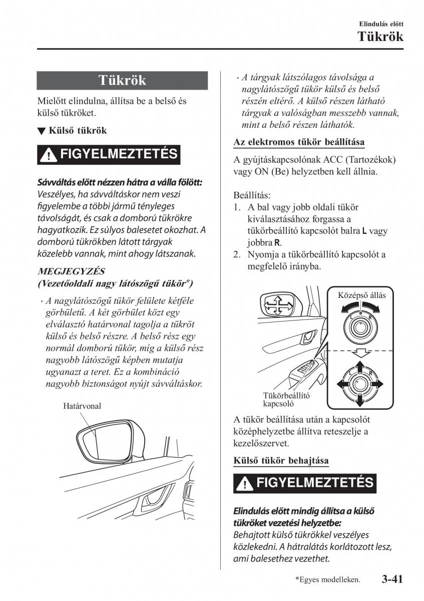 Mazda CX 5 II 2 Kezelesi utmutato / page 127