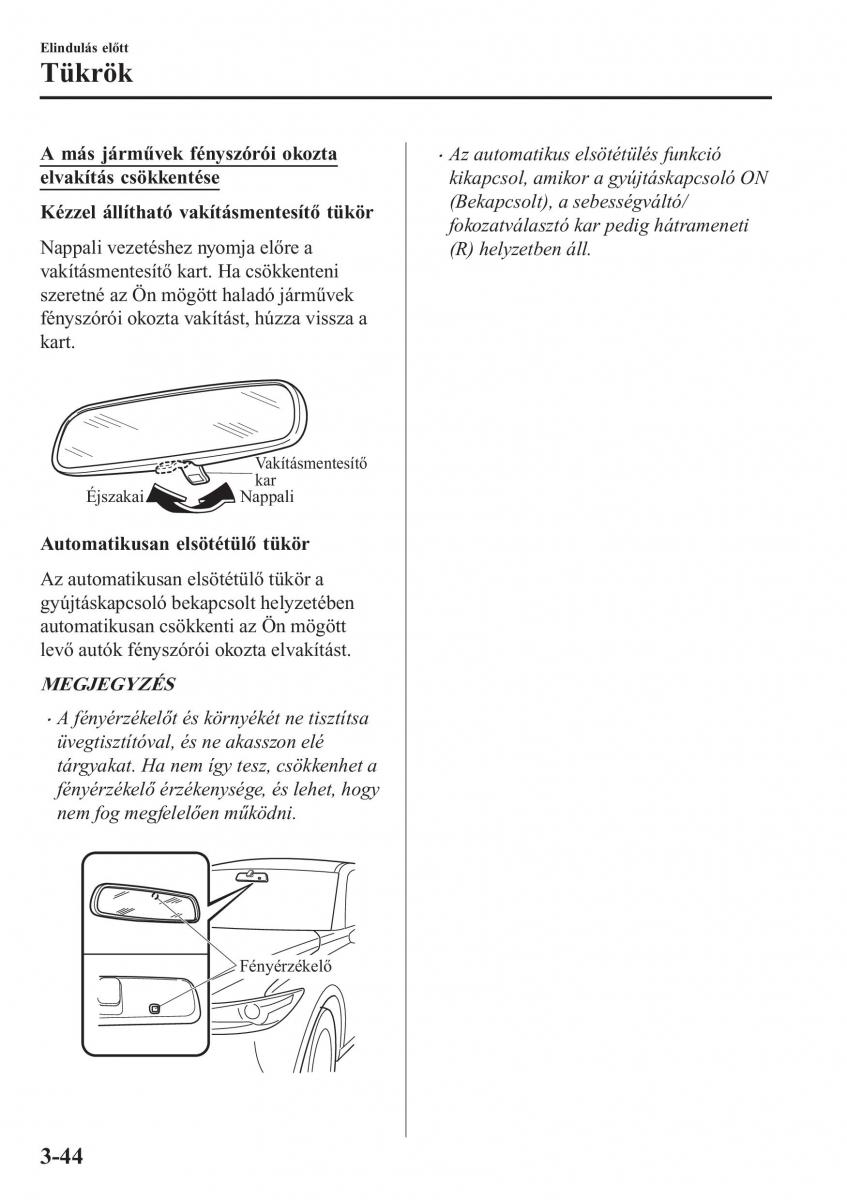 Mazda CX 5 II 2 Kezelesi utmutato / page 130