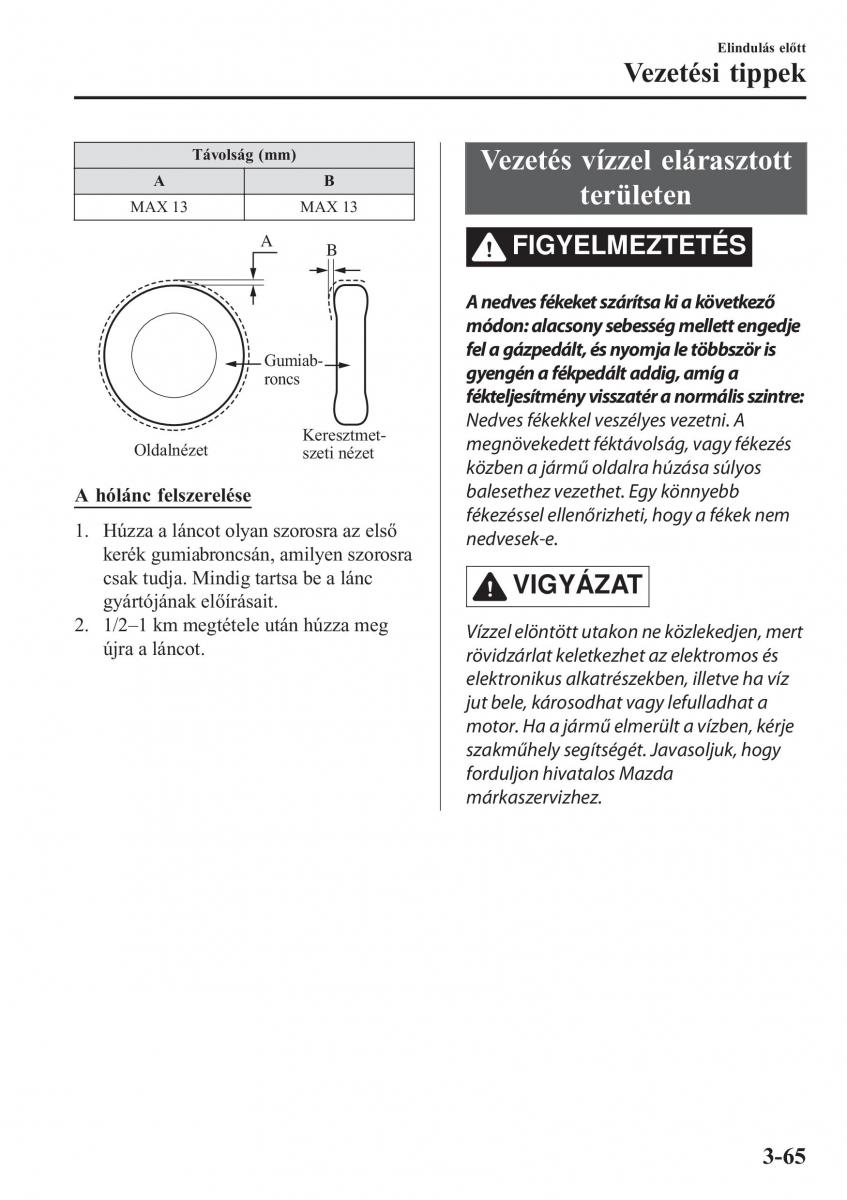 Mazda CX 5 II 2 Kezelesi utmutato / page 151