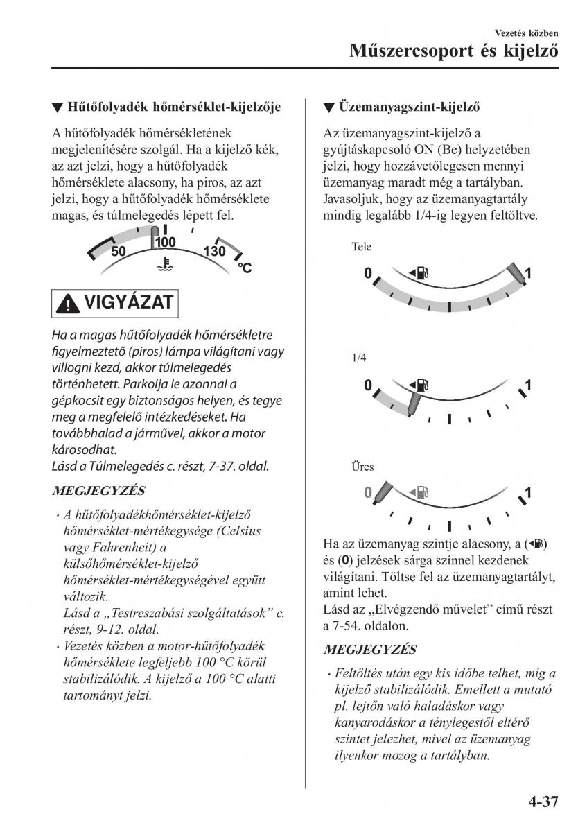 Mazda CX 5 II 2 Kezelesi utmutato / page 201