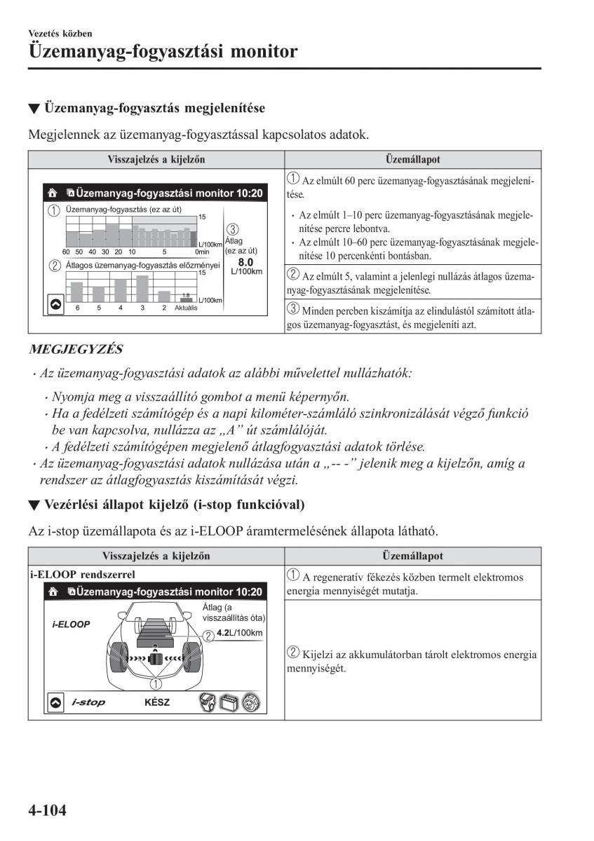 Mazda CX 5 II 2 Kezelesi utmutato / page 268