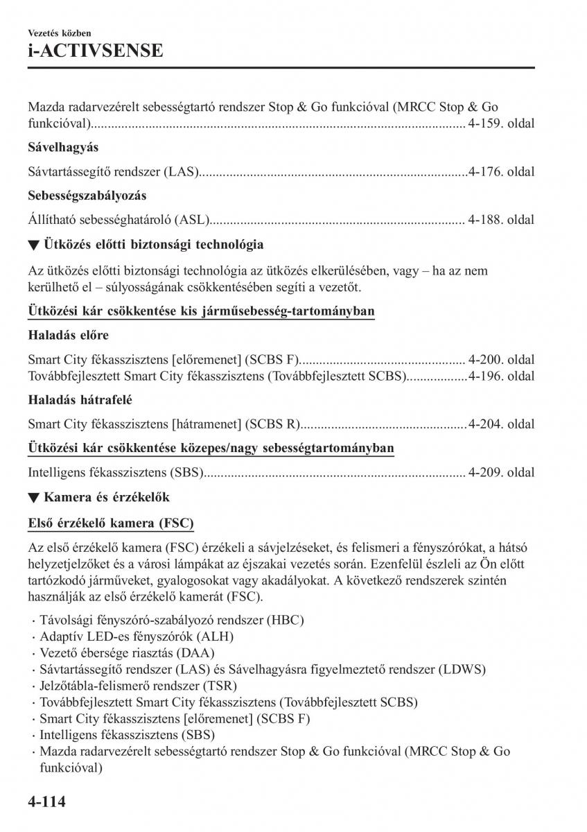 Mazda CX 5 II 2 Kezelesi utmutato / page 278