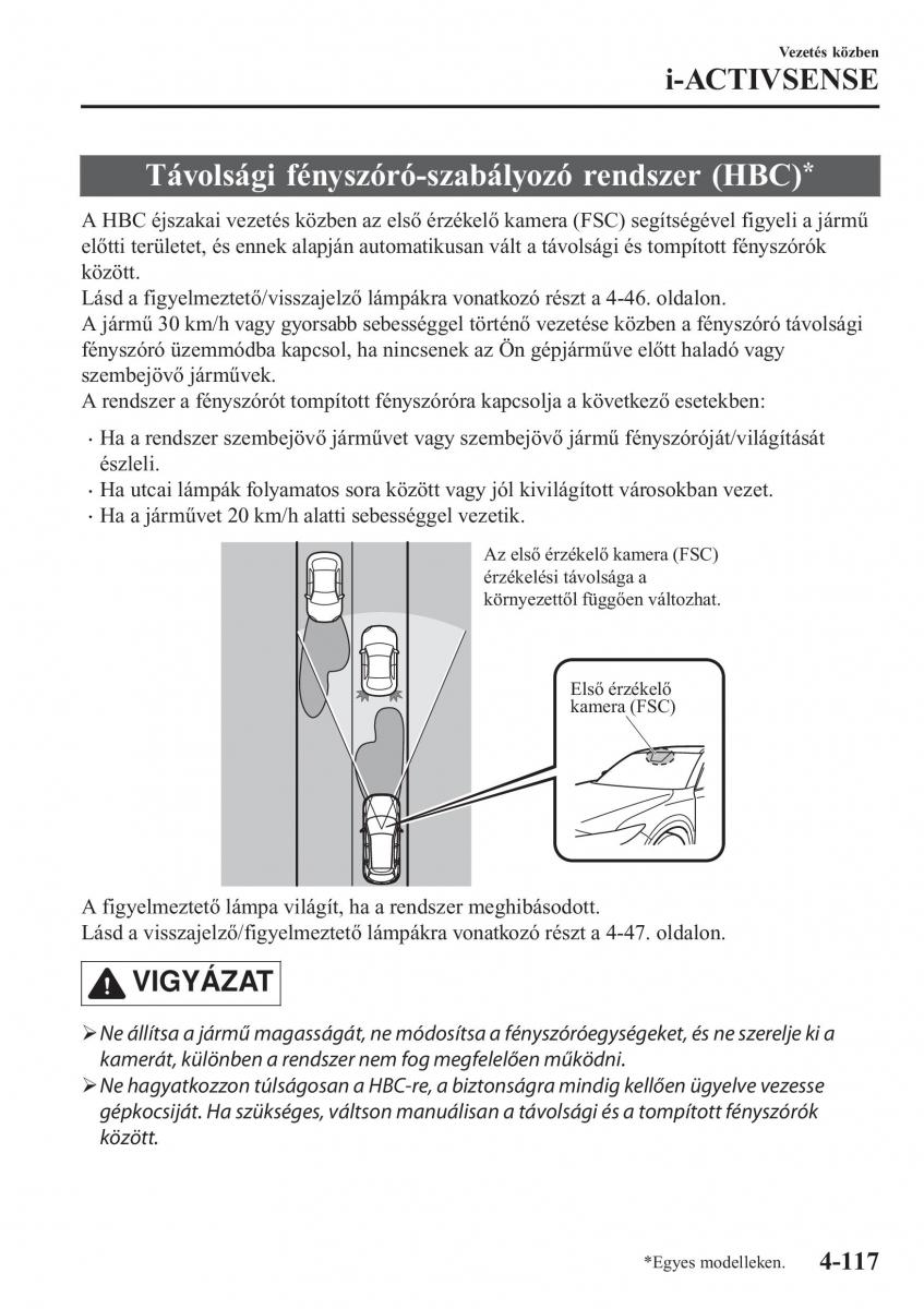 Mazda CX 5 II 2 Kezelesi utmutato / page 281