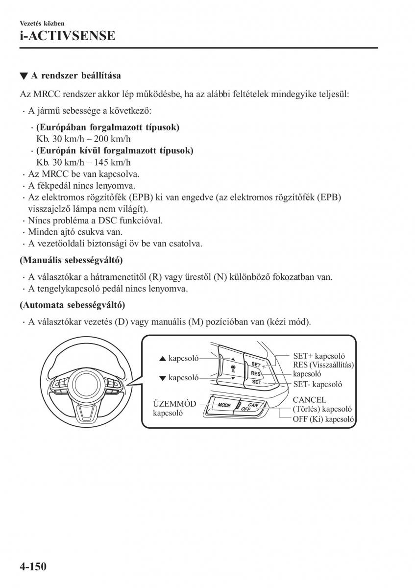 Mazda CX 5 II 2 Kezelesi utmutato / page 314