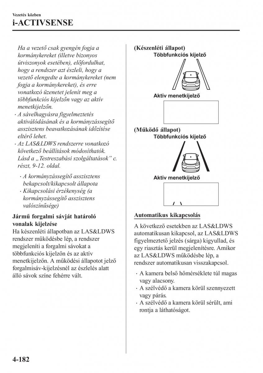 Mazda CX 5 II 2 Kezelesi utmutato / page 346