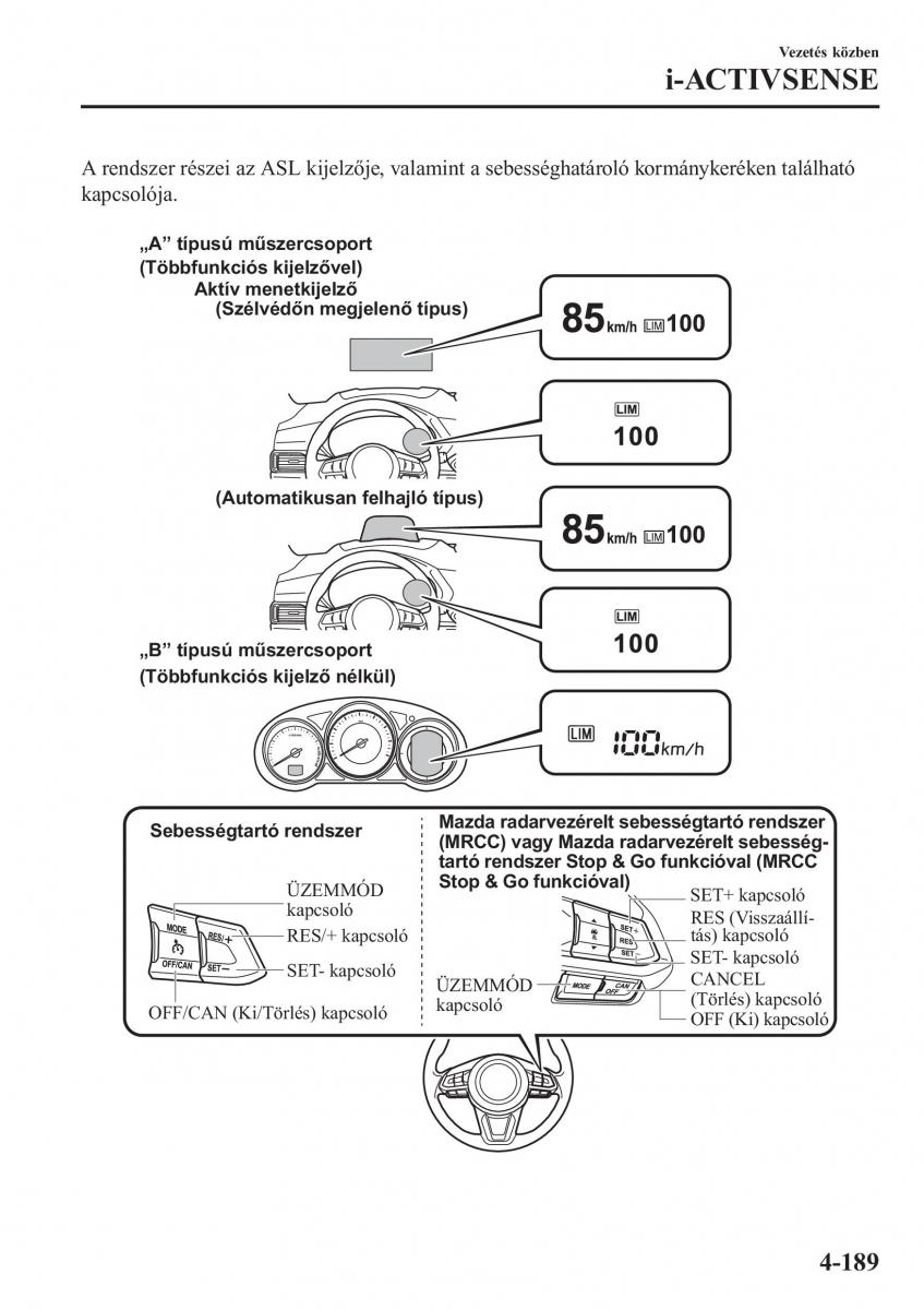 Mazda CX 5 II 2 Kezelesi utmutato / page 353